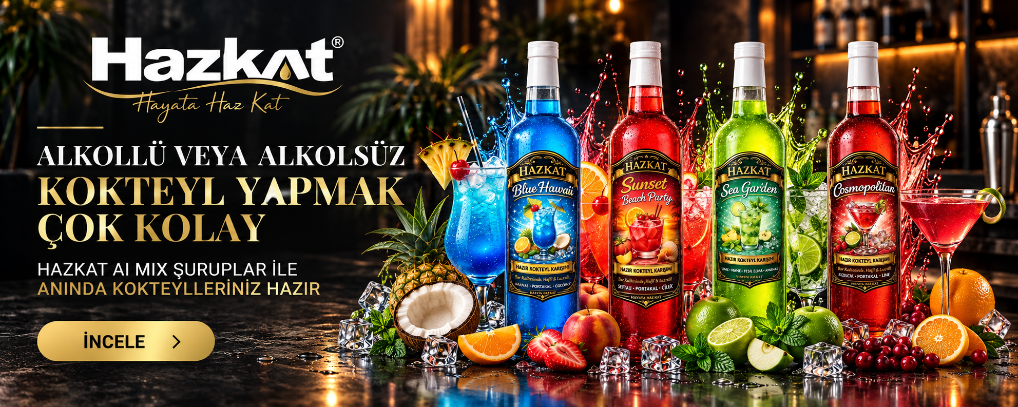 Kokteyl Mix Şuruplar