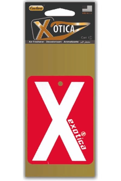 Fresheners Original X Card Strawberry Oto Asma Koku (Made In Usa)