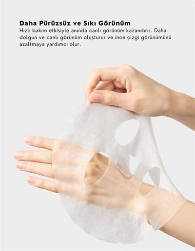 PDRN 0.5% Lifting Mask | PDRN İçerikli Nem ve Sıkılık Etkili Kağıt Maske