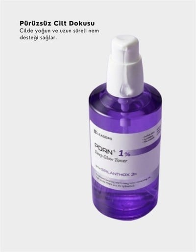 PDRN+ 1% Deep Glow Toner I Somon DNA İçerikli Aydınlatıcı & Canlandırıcı Tonik | 150ml
