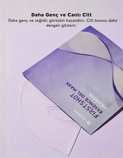 First Shot Essence Gel Mask Age Control | Yaşlanma Karşıtı Jel Maske