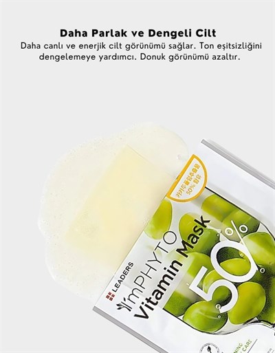 ImPHYTO Vitamin Mask | Aydınlatıcı Kağıt Maske