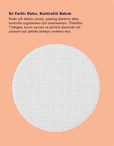 Peel Step PHA Deep Peeling Pad | Gözenek & Siyah Nokta Karşıtı Arındırıcı Tonikli Ped | 70 Adet