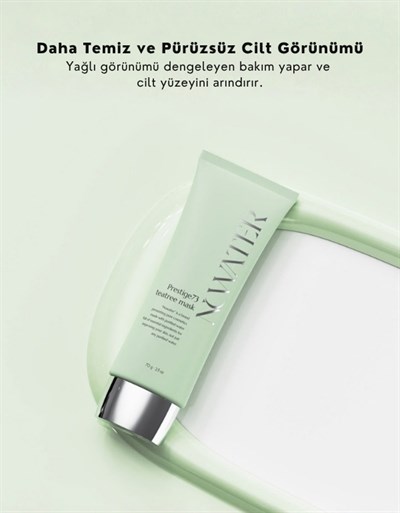 Prestige73 Tea Tree Mask | Gözenek & Akne Karşıtı Peeling Maske