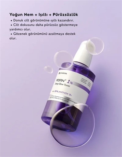 PDRN+ 1% Deep Glow Toner I Somon DNA İçerikli Aydınlatıcı & Canlandırıcı Tonik | 150ml