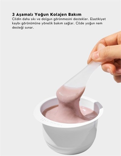 3x Collagen Boosting Modeling Mask | Yaşlanma Karşıtı Soyulabilir Toz Maske
