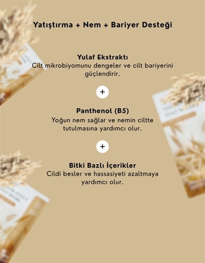 Nature Effect Oat Mask | Yulaf Özlü Yatıştırıcı Kağıt Maske