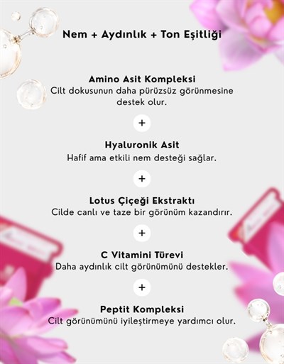 Mediu Amino Clearing Mask | Nemlendirici ve Aydınlatıcı Kağıt Maske
