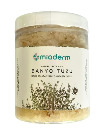 Kekik & Çay Ağacı Yağı Doğal Banyo Tuzu | 300 gr