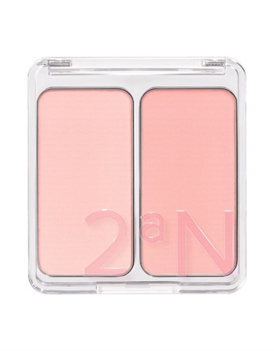 Dual Cheek | Doğal ve Canlı Görünüm Sağlayan İkili Toz Allık | 02 Love, Rosy