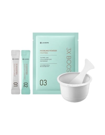 3x TeaTree Boosting Modeling Mask | Gözenek Sıkılaştırıcı Soyulabilir Toz Maske