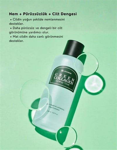 Green Collagen Synergy Toner | Yoğun Nemlendirici Sinerji Tonik | 150ml 