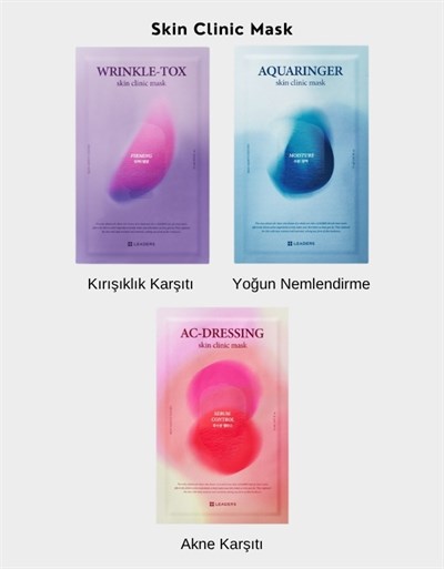 AC-Dressing Skin Clinic Mask | Akne ve Hassas Ciltler İçin Yatıştırıcı Kağıt Maske