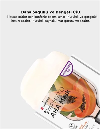 ImPHYTO AHA Mask | Peeling Etkili Kağıt Maske