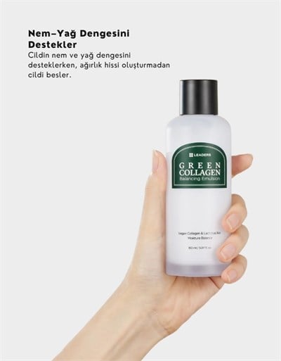 Green Collagen Balancing Emulsion | Bitkisel Kolajen İçerikli Nem Dengeleyici Emülsiyon | 150ml