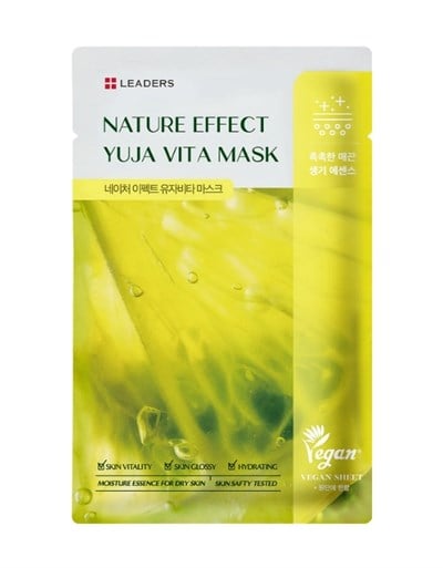 Nature Effect Yuja Vita Mask | C Vitamini İçeren Aydınlatıcı Kağıt Maske