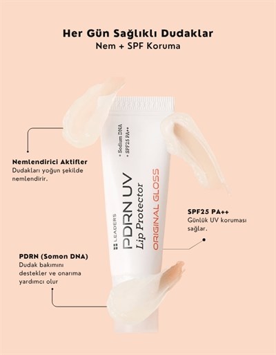PDRN UV Lip Balm SPF25 PA++ | Güneş Koruyucu Dudak Nemlendirici | Original