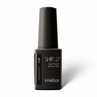 Kinetics Shield Kalıcı Oje Jet Black KGP188