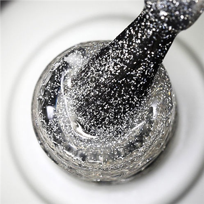 MOMO Disko Efekt Top Coat Kalıcı Oje İçin, 10 ml
