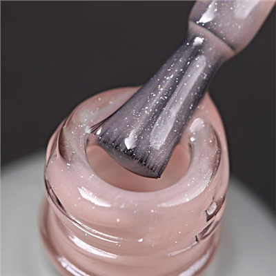 MOMO Kalıcı Oje French Base F009, Işıltı Pudra, 14 ml