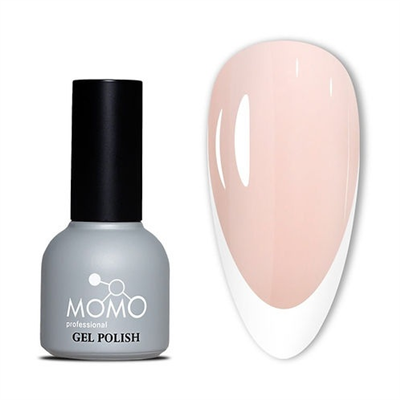 MOMO Kalıcı Oje için French Cover Rubber Base Coat FC09, Pudra, 10 ml