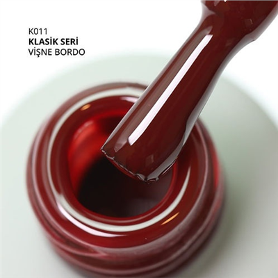 MOMO Kalıcı Oje K011, Vişne Bordo, 14 ml