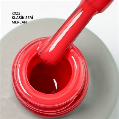 MOMO Kalıcı Oje K023, Mercan, 14 ml