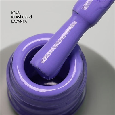 MOMO Kalıcı Oje K045, Lavanta, 14ml