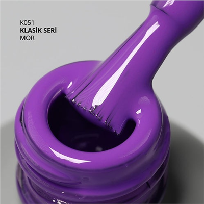 MOMO Kalıcı Oje K051, Mor, 14 ml