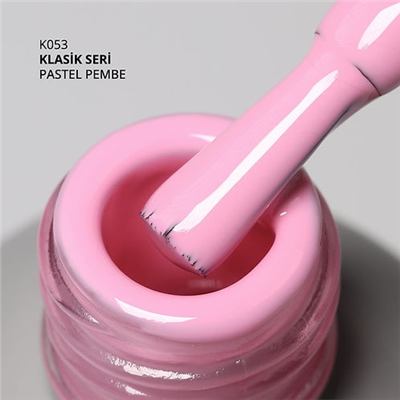 MOMO Kalıcı Oje K053, Pastel Pembe, 14 ml
