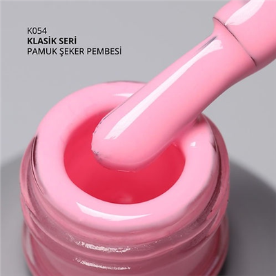 MOMO Kalıcı Oje K054, Pamuk Şeker Pembesi, 14 ml