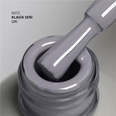 MOMO Kalıcı Oje K072, Gri, 14 ml