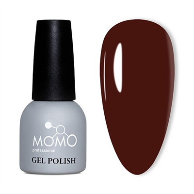 MOMO Kalıcı Oje K077, Kızıl Kahve, 14 ml