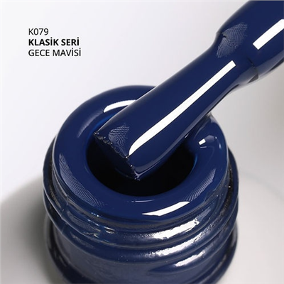 MOMO Kalıcı Oje K079, Gece Mavisi, 14 ml
