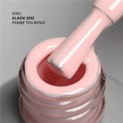 MOMO Kalıcı Oje K083, Pembe Ten Rengi, 14 ml