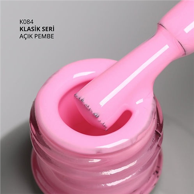 MOMO Kalıcı Oje K084, Açık Pembe, 14 ml