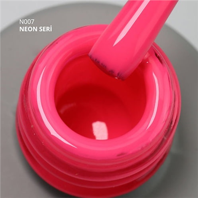 MOMO Kalıcı Oje N007, Neon Barbi Pembe, 14 ml