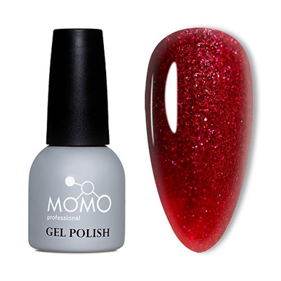 MOMO Kalıcı Oje S031, Parıltılı Vişne, 14 ml