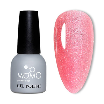 MOMO Kalıcı Oje S032, Simli Karanfil Pembesi, 14 ml