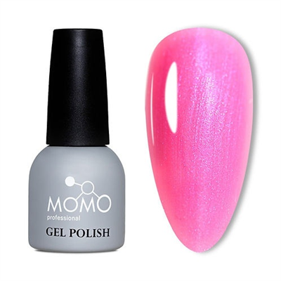 MOMO Kalıcı Oje S038, Mavi Sedefli Şeker Pembe, 14 ml