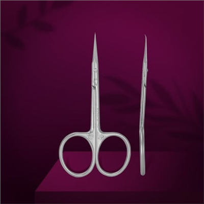 STALEKS EXCLUSIVE 21 TYPE 2 Profesyonel Kancalı Tırnak Eti Makası (Magnolia)