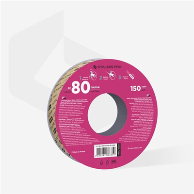 STALEKS PRO Plastik Bobin İçin EXPERT Yedek PapmAm Beyaz Bant Törpü Bloğu, 150 G