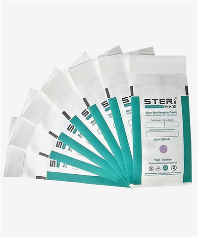 SterlMax Sterilizasyon Zarfı Frez için 60x130