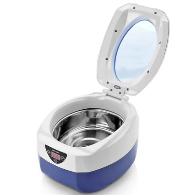 Ultrasonik Temizleyici Beyaz 750ml Ultrasonic Cleaner 40Hz GT SONIC