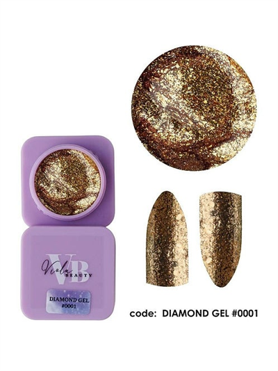 VIOLA DIAMOND GEL #0001- 6 GR