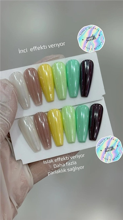 VİOLA GLOSSY İNCİ TOZU (ISLAK EFFECT)