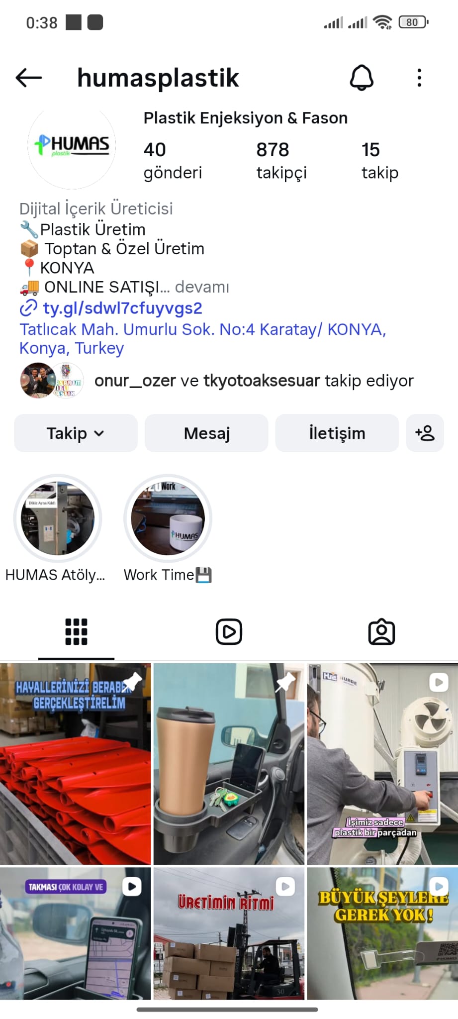 HUMAS Plus Instagram profili