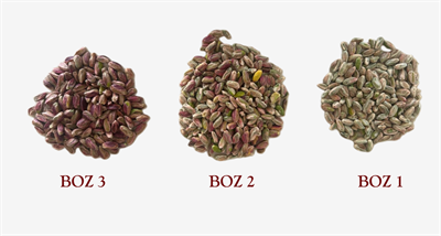Boz Antep Fıstığı İçi BOZ1  500 Gr