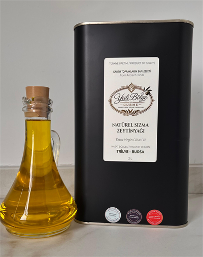 Olgun Hasat Soğuk Sıkım Zeytinyağı 3L