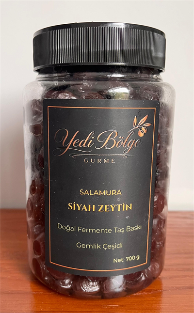 Salamura Siyah Zeytin GEMLİK 1.BAHÇE